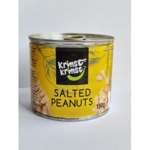 Salted peanuts in a can, KRIMST,  150 g